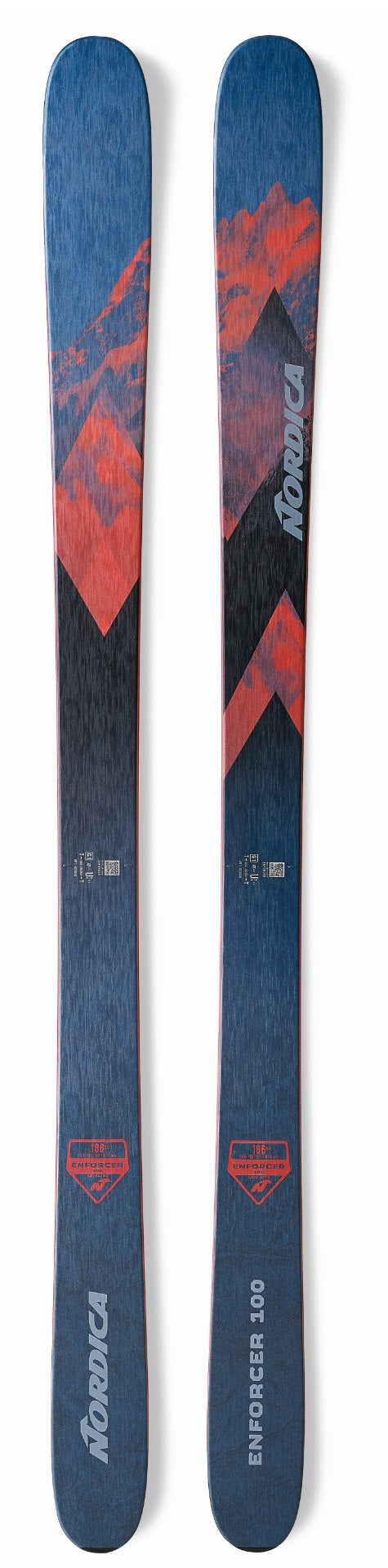 Nordica Enforcer 100 Snow Skis with Attack 14 Bindings