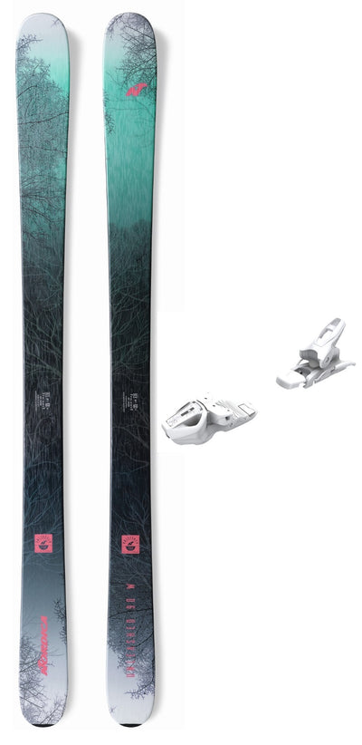 Nordica Unleashed 90W Ladies Skis with Bindings 2023 (SAVE 50% on Bindings)