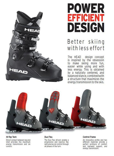 2023 Head Edge Lyt 100 Men's Ski Boots