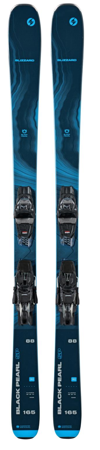 2023 Blizzard Black Pearl 88 SP Snow Ski with Marker TCX 11 Bindings
