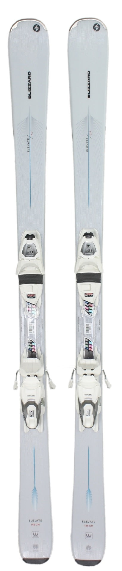 Blizzard Elevate 7.7 Ladies Snow Skis With Marker TLT10 Binding