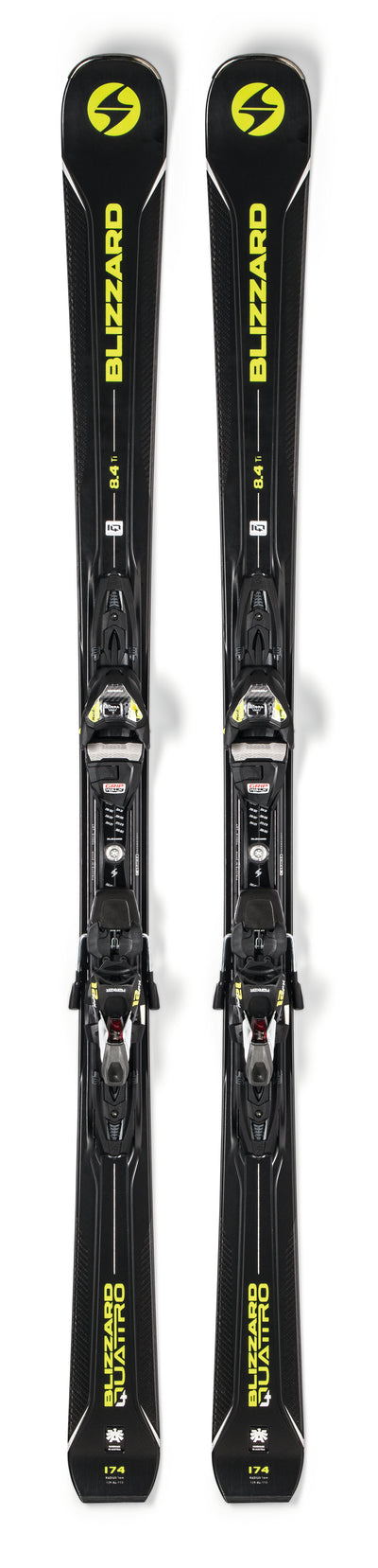 2019 Blizzard Quattro 8.4 Ti snow skis with bindings (CLEARANCE) - ProSkiGuy your Hometown Ski Shop on the web