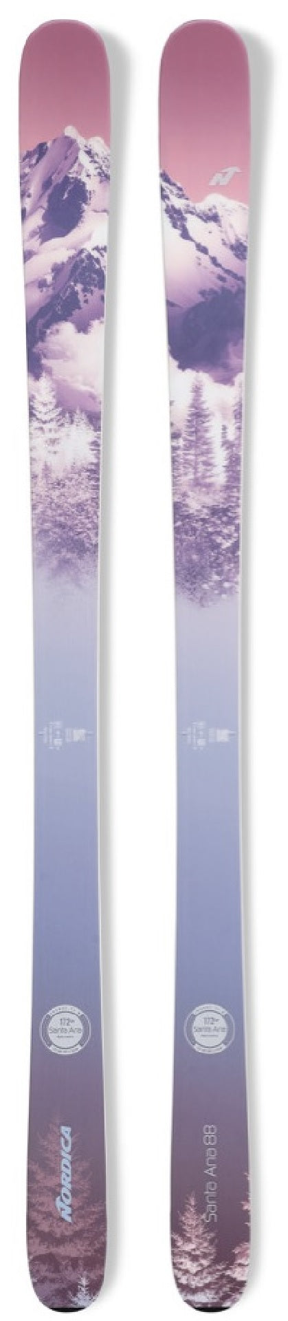 2023 Nordica Santa Ana 88 Ladies Snow Skis