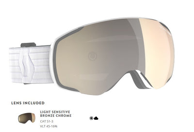 Scott Vapor Goggles with Light Sensitive Lens