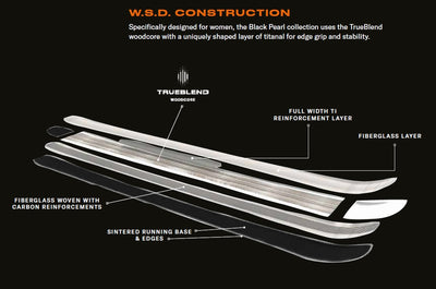 2022 Blizzard Black Pearl 97 ladies snow skis - ProSkiGuy your Hometown Ski Shop on the web